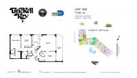 Unit 1626 floor plan